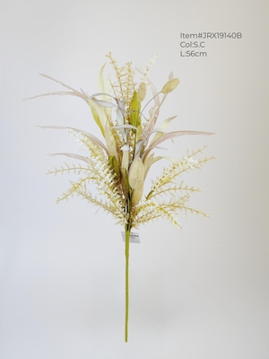 Autumn mixed leaves spray